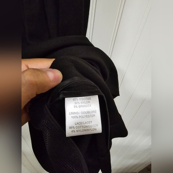 Cynthia Steefe Black Dress w/Pockets - Picture 8 of 10